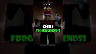 The Forge NEW WORKING Code (NOT EXPIRED) #roblox #shorts