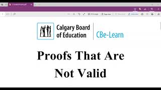 5-Invalid Proofs