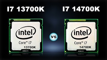 Intel Core i7 13700K vs i7 14700K CPU comparison | Test in Games
