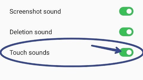 Touch Sound oppo A96, how to on and off touch sound oppo a96 phone