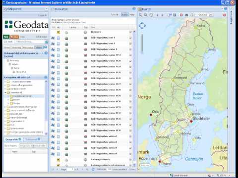 Sök Geodataportalen 3 2