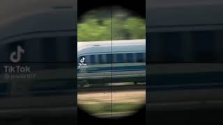 Sniper Shoots A Man On A Train