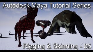 Creatures FRT 05 - Skinning and Paint Weights