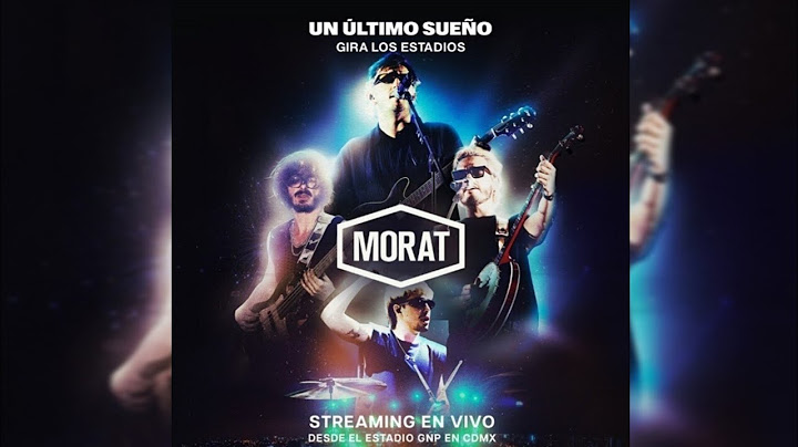MORAT - La policía UN ÚLTIMO SUEÑO (LIVE STREAMING) (Audio).