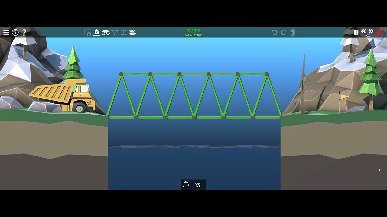 Poly Bridge 2 - Level 1-03 - YouTube