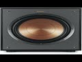 Review: Klipsch R-100SW 10" Subwoofer | Incredibly Deep Bass | All-Digital Amplifier