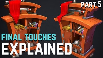 Full 3D Game Asset Workflow Explained - Presentation in Sketchfab [PART 5]
