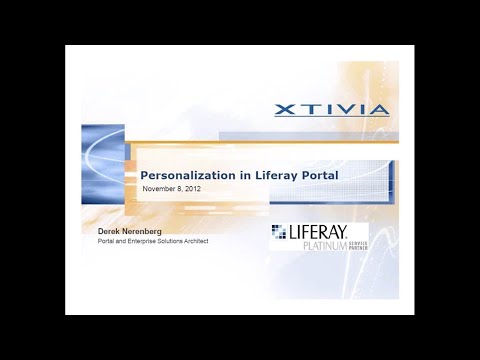 Liferay Personalization using User Collections