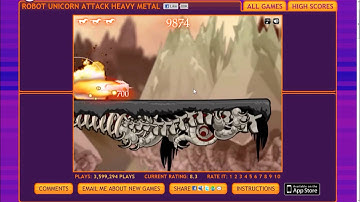 Robot unicorn attack (heavy metal)