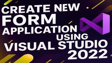 MEC/23/B1/24 | Create a C++ Windows Form using Microsoft Visual Studio 2022 | #coding #programming