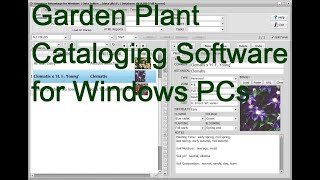 Garden Plant Cataloging Software for Windows PCs screenshot 5