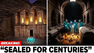 Archaeologists Just Found a Sealed Room in Petra — And What’s Inside Is Horrifying