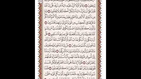 ص 132 القرآن الكريم صفحات بصوت المنشاوي نسخة الإذاعة