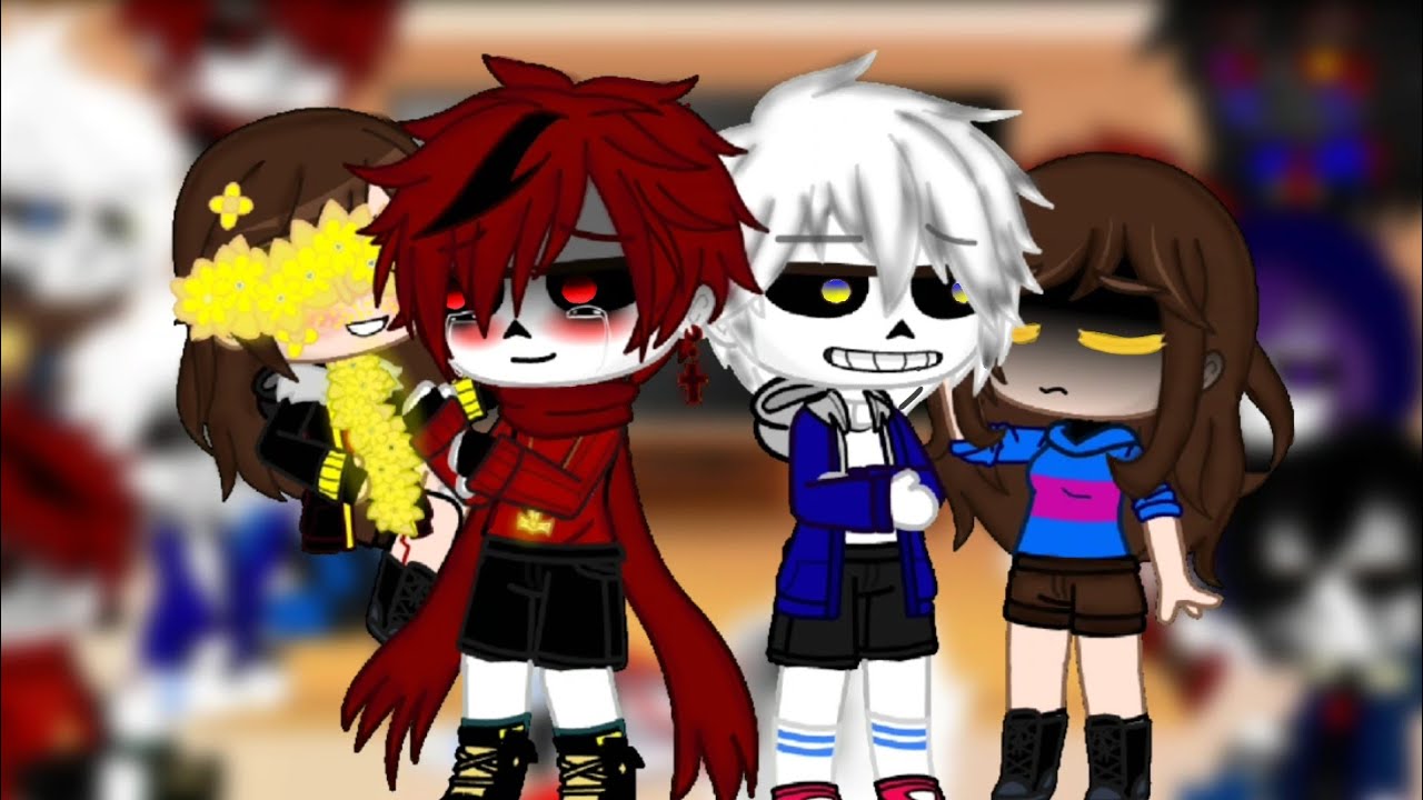 °•Sans reagindo MeMe da frisk dos au•°{Parte1}