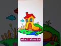 Sketching to Life: The Unusual Red-Roofed Shoe-Cottage Design and Magical Art Animation
