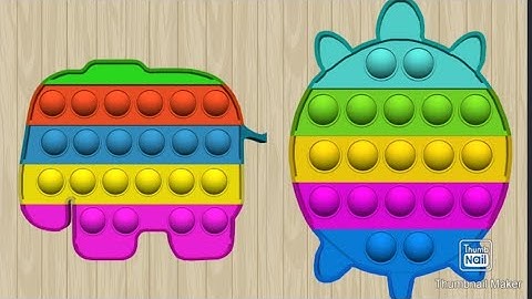 Pop it fidget 3D Gameplay ! Very relaxing and satisfying gameplay