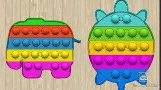 Pop it fidget 3D Gameplay ! Very relaxing and satisfying gameplay screenshot 5