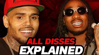 Chris Brown VS Quavo - ALL Disses \u0026 Entire Beef EXPLAINED