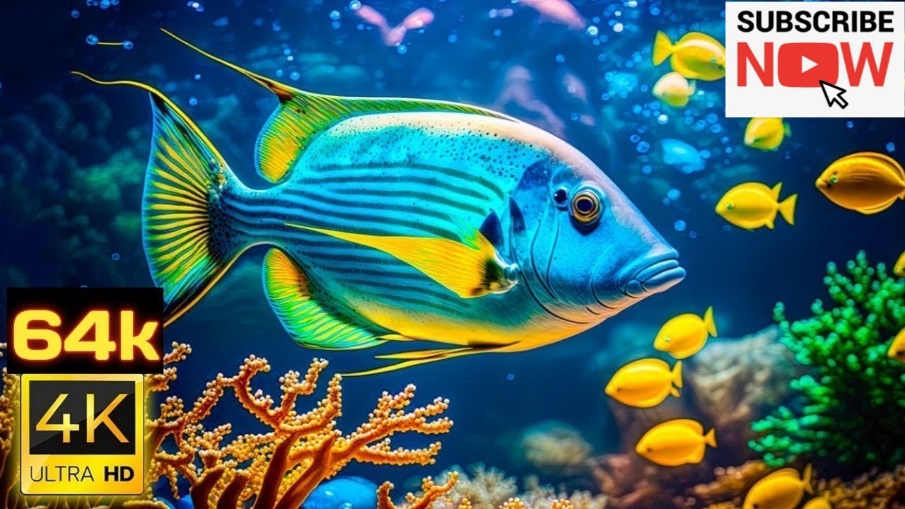 64k ULTRA UHD FISH VIDEO ||  FISH VIDEO || 64K ULTRA UHD || @64kvideo