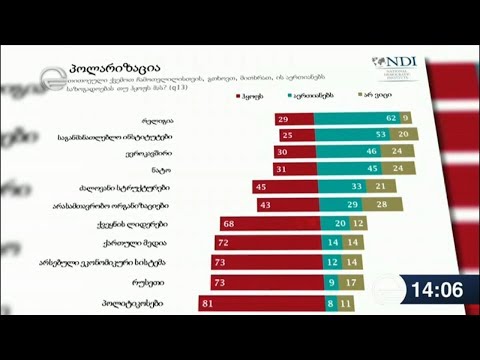 NDI- ის კვლევის შედეგების შეჯამება