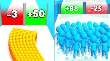 Count Master Vs Bullet Army Run - All Levels SpeedRun  Gameplay Android IOS Ep2