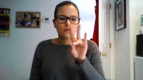 ASL video homework