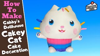 Hiasan Kue Kucing Cakey - Tutorial Kue Rumah Boneka Gabby Cara Membuat Video Dekorasi Kue Caketastic screenshot 5