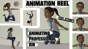 Animating Professional Rig For The First Time! - Rain from BlenderCloud