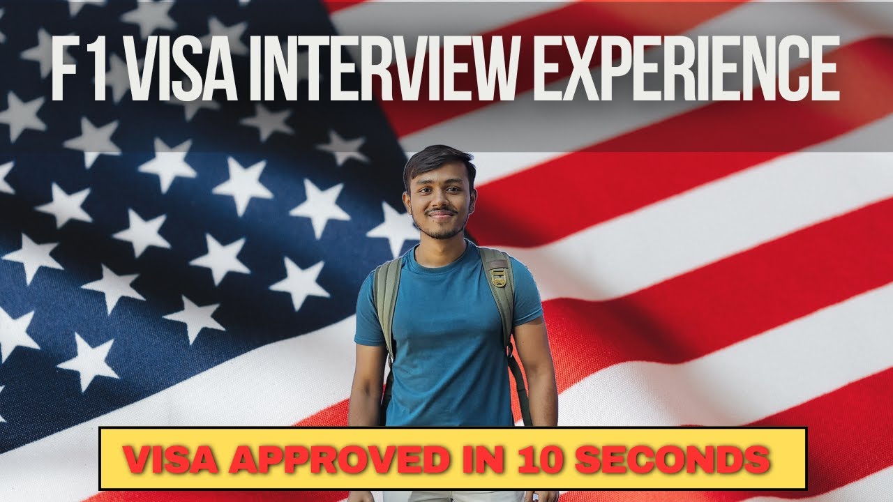 F-1 Visa Interview Experience | I Got Approved in 10 seconds - YouTube