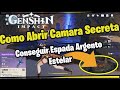 🤔Como Abrir Camara Secreta 🤔 y 🔥Conseguir Espada Argento Estelar🔥 Gensin Impact