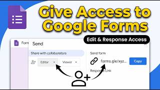 How to Give Access to Google Forms (2026) — Quick & Easy