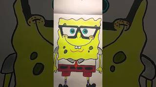 Drawing sponge Bob 🧀☺️ #shorts screenshot 4