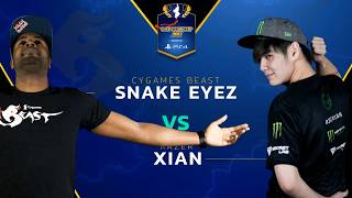 SFV: CYG BST | Snake Eyez vs RZR | Xian - Capcom Cup 2017 - CPT2017