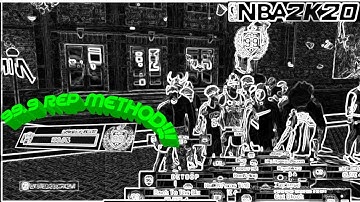 NBA 2K20 | 99.9 % REP METHOD | FASTEST WAY TO HIT 99 | 95-99 IN 1 DAY!!!!
