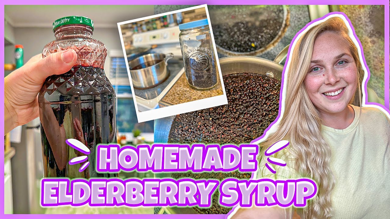 Homemade Elderberry Syrup Recipe & How To | EASY TO MAKE Natural Immunity Support | Urban Homestead