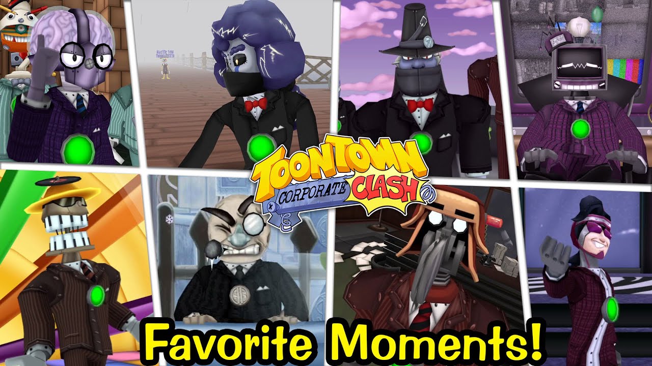 Toontown Corporate Clash Favorite Moments Across The Kudos Managers! YouTube