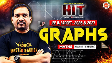 Graphs | JEE and EAPCET 2026 - 2027 | HIT Series | Maths | Target Best Rank | #kiransir #jee