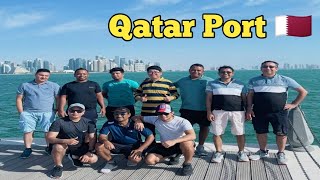 Doha Port ma Yoga ??  Hamro Group ma New Member #vlogs #trending #viral