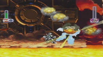 Mega Man X4 walkthrough (w/ commentary) Part 2 - Magma Dragoon