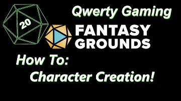 Fantasy Grounds: Pathfinder 2e Character Creation!