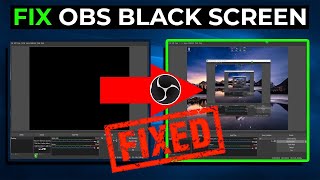 obs black screen display capture resolved in 2023 | how to fix black screen  recording in obs studio