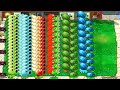 Plants vs Zombies Minigames Zombotany 2 - All Pea PvZ vs 999 Gargantuar