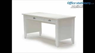 Teknik Office Soft White Effect Laptop Study Desk Now Available at OfficeStationery.co.uk screenshot 3