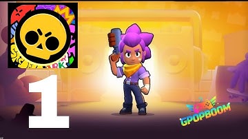 Brawl Stars Gameplay Walkthrough Part 1 - Tutorial Completed (IOS, Android) No commentary