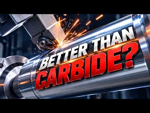 CNC Turning: This Insert Outperforms Carbide AND Costs Less?