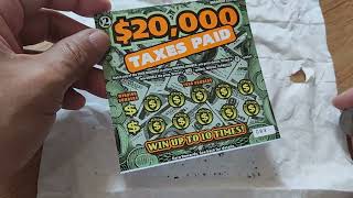 Missouri Lottery Mix Scratch Cards
