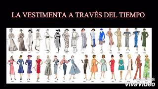 La vestimenta a través del tiempo