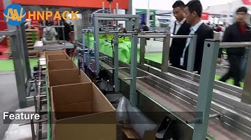 hennopack detergent  top load case packer