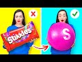 CRAZY 10000 SKITTLES HACKS || Colorful Candy Hacks And Ideas By 123 GO GOLD!