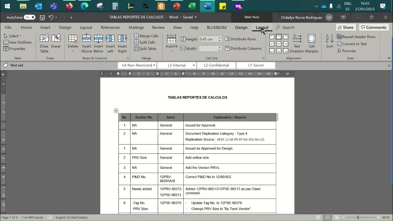 Repetir encabezado de tablas en WORD YouTube